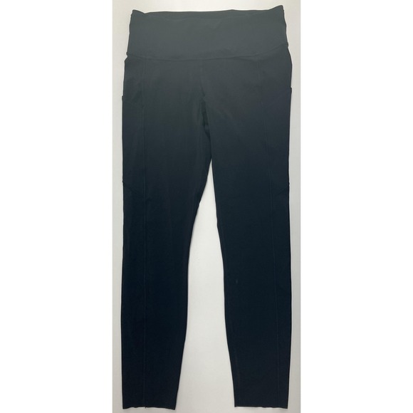 Lululemon Pants Womens 8 Black Fast free High Rise Pockets Leggings LW5BX0S - Picture 1 of 7